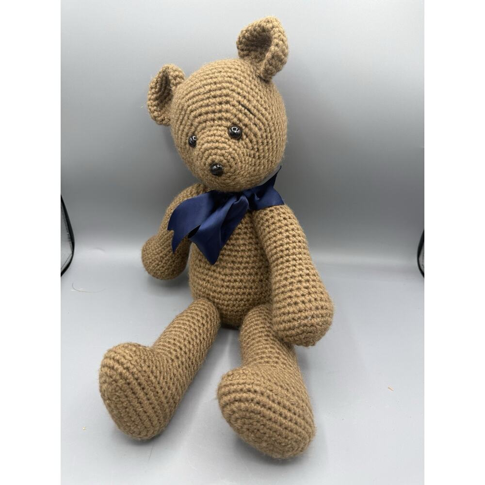 crochet teddy bear